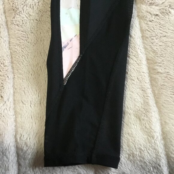 Garage Leggings Pink/Coral/Green/Grey - Picture 4 of 10